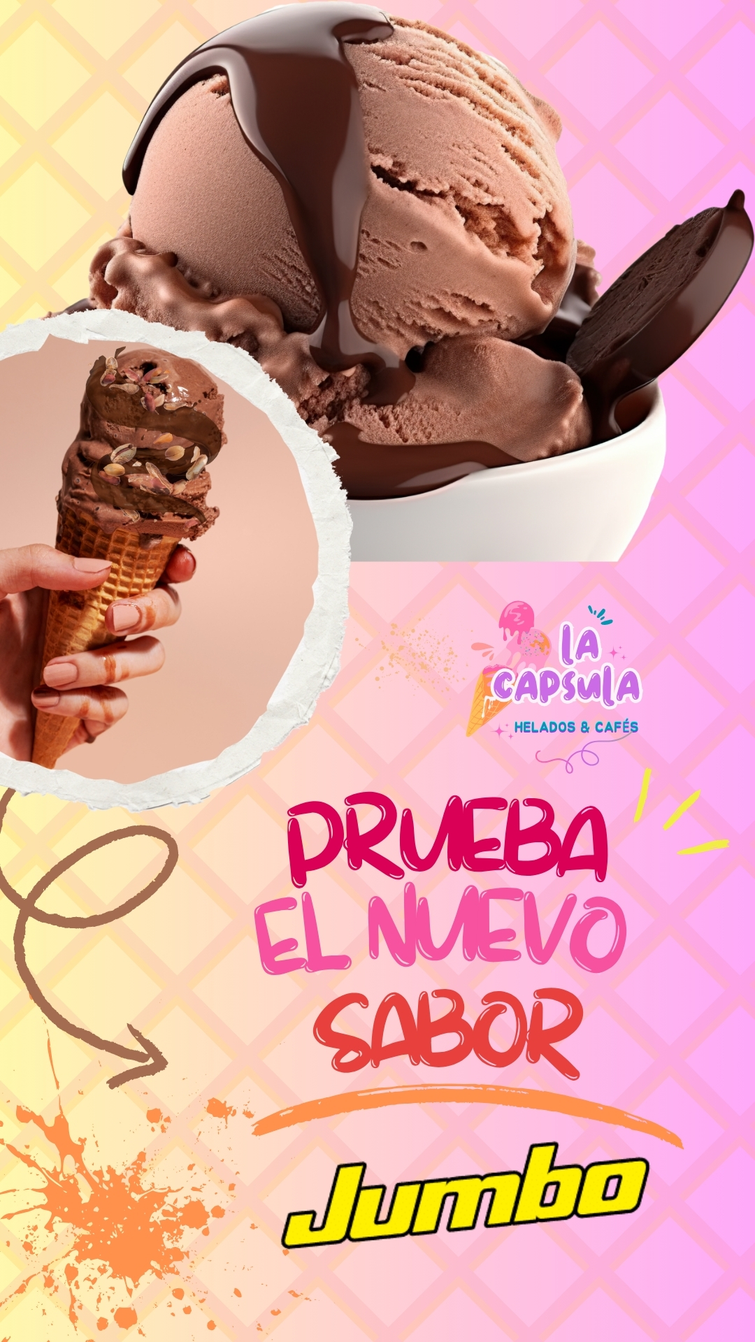 NUEVO SABOR DE HELADO JUMBO